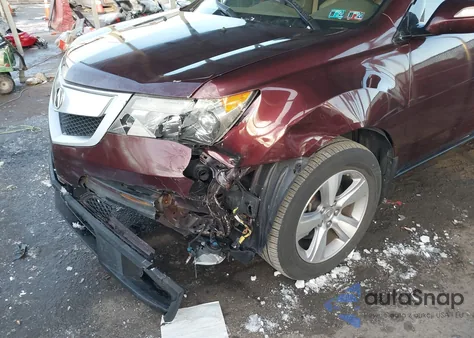 2012 Acura Mdx Technology Package из США, поврежденный, VIN 2HNYD2H32CH544768